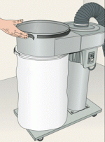“Tight as a drum” dust collector